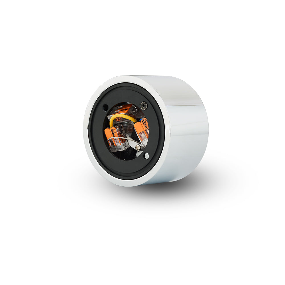 Vonn Lighting Node 3" Chrome Integrated LED Round Fixed Surface Mount Downlight