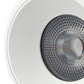 Vonn Lighting Node 3" White Integrated LED Round Fixed Semi-Flush Mount Downlight