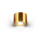 Vonn Lighting Node 4" Antique Brass Integrated LED Round Fixed Surface Mount Downlight