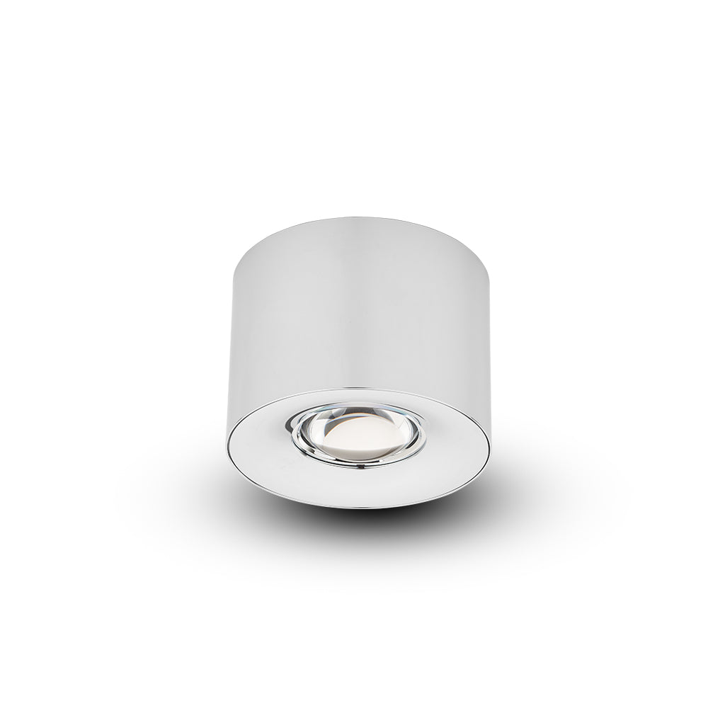 Vonn Lighting Node 4" Chrome Integrated LED Round Fixed Surface Mount Downlight