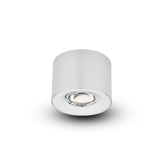 Vonn Lighting Node 4" Chrome Integrated LED Round Fixed Surface Mount Downlight