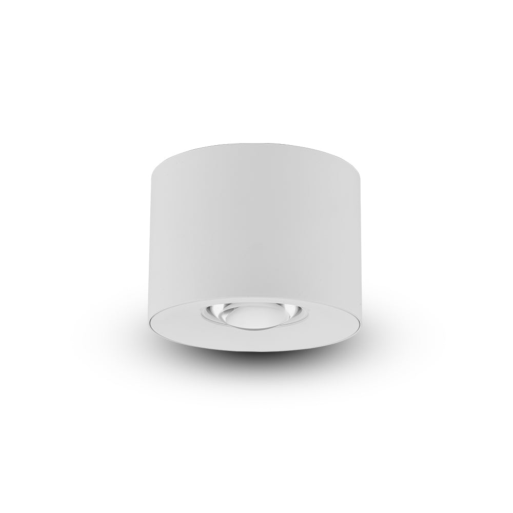 Vonn Lighting Node 4" White Integrated LED Round Fixed Surface Mount Downlight