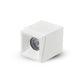 Vonn Lighting Node 4" White Integrated LED Square Fixed Semi-Flush Mount Downlight