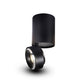 Vonn Lighting Orbit 4" Black Integrated LED Adjustable Surface Mount Downlight