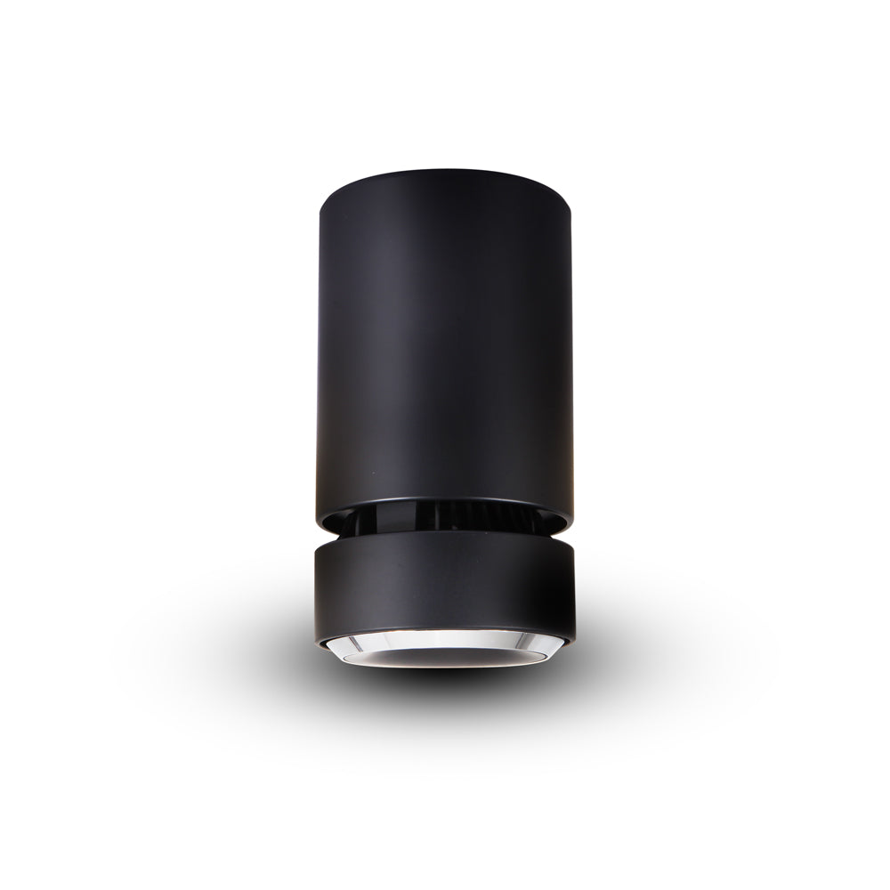 Vonn Lighting Orbit 4" Black Integrated LED Adjustable Surface Mount Downlight