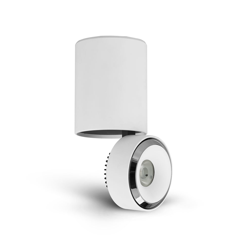 Vonn Lighting Orbit 4" White Integrated LED Adjustable Surface Mount Downlight