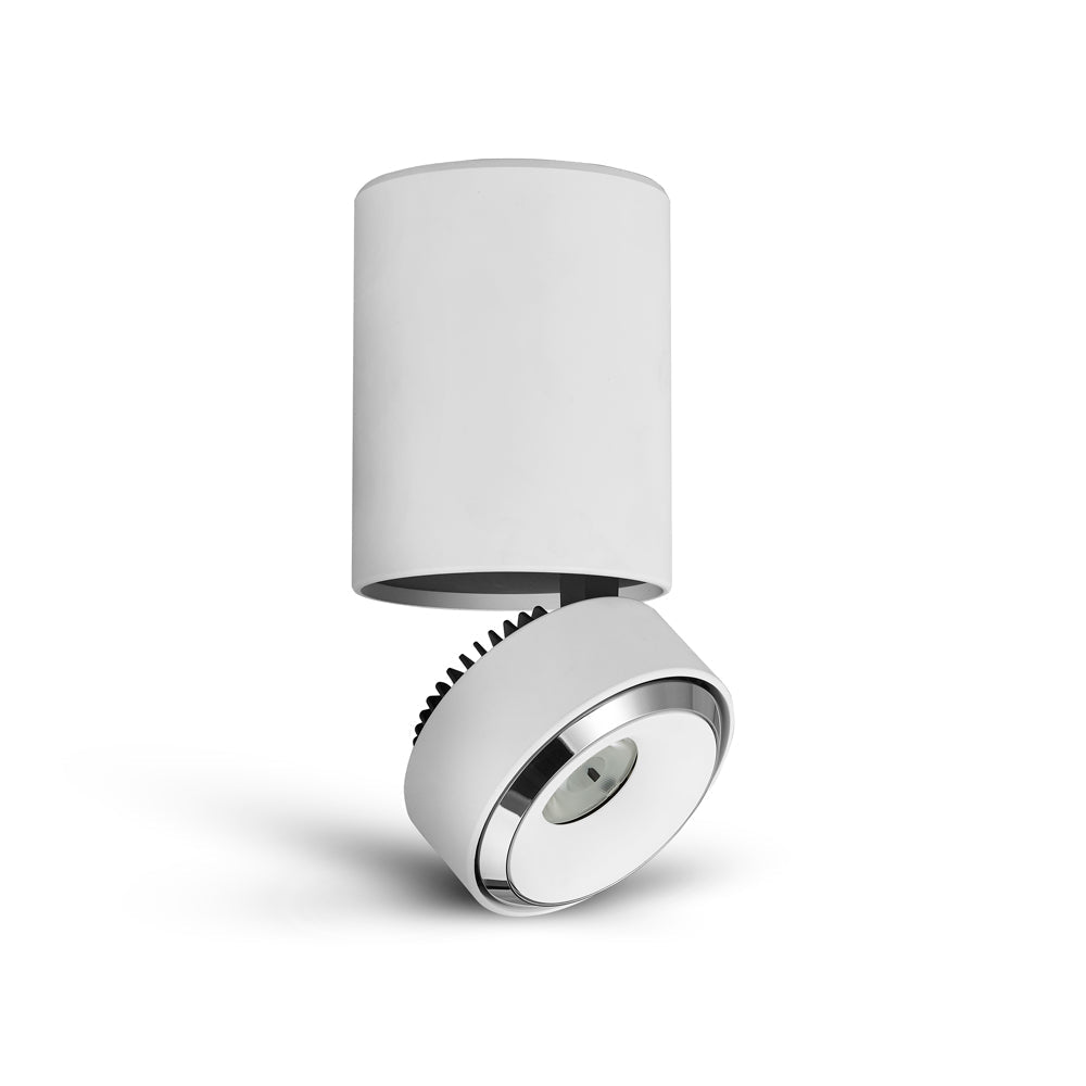 Vonn Lighting Orbit 4" White Integrated LED Adjustable Surface Mount Downlight