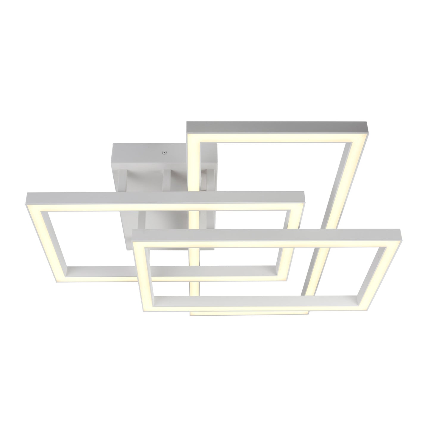 Vonn Lighting Radium 28" White Integrated LED Rectangular Semi-Flush Mount