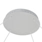 Vonn Lighting Tania 60" Silver Integrated LED Round Chandelier With Acrylic Shade