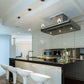 Vonn Lighting Venezia 4" Polished Chrome Integrated LED Round Pendant With Clear Glass Shade