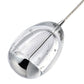 Vonn Lighting Venezia 4" Polished Chrome Integrated LED Round Pendant With Clear Glass Shade