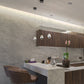 Vonn Lighting Venezia 4" Polished Chrome Integrated LED Round Pendant With Clear Glass Shade