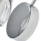 Vonn Lighting Venezia 5" Polished Chrome Integrated LED Round Wall Sconce With Clear Glass Shade