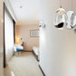 Vonn Lighting Venezia 5" Polished Chrome Integrated LED Round Wall Sconce With Clear Glass Shade
