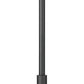 Z-Lite 12" Black Aluminum Outdoor Post
