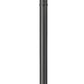 Z-Lite 3" W x 97" H Black Aluminum Outdoor Post and Hardware