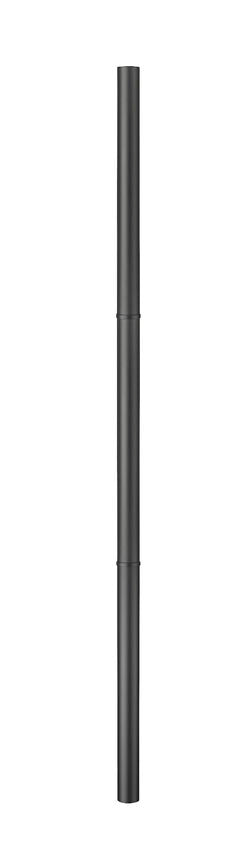 Z-Lite 3" W x 97" H Black Aluminum Outdoor Post and Hardware