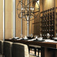 Z-Lite Acadia 20" 5-Light Golden Bronze Steel Pendant Light