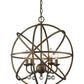 Z-Lite Acadia 20" 5-Light Golden Bronze Steel Pendant Light