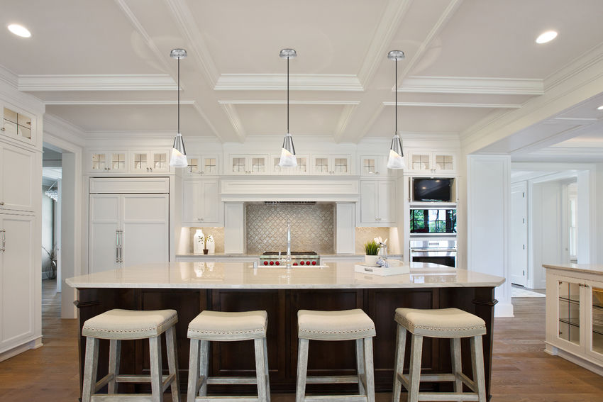 Z-Lite Aimie 1-Light Candelabra Bulb Base Brushed Nickel Steel Frame Feathered White Glass Shade Pendant Light