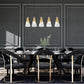 Z-Lite Aimie 5-Light Candelabra Bulb Base Modern Gold Steel Frame Feathered Whitel Glass Shade Linear Chandelier