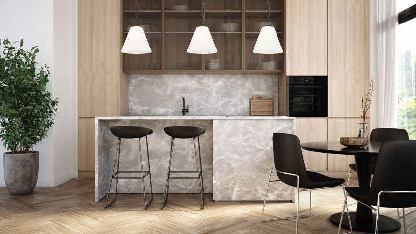 Z-Lite Alaric 10" 1-Light Matte Black Pendant Light With White Glass Shade