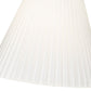 Z-Lite Alaric 10" 1-Light Polished Nickel Pendant Light With White Glass Shade