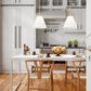 Z-Lite Alaric 14" 1-Light Modern Gold Pendant Light With White Glass Shade
