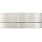 Z-Lite Algar 12" 1-Light LED Brushed Nickel Steel and Frosted Acrylic Shade Flush Mount Light