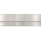 Z-Lite Algar 16" 1-Light LED Brushed Nickel Steel and Frosted Acrylic Shade Flush Mount Light