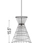Z-Lite Alito 11" 1-Light Polished Nickel Iron Mini Pendant Light