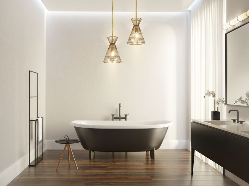 Z-Lite Alito 11" 1-Light Rubbed Brass Iron Mini Pendant Light