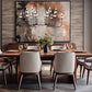 Z-Lite Allistair 16-Light Candelabra Bulb Base Matte Black Steel Frame Clear Ribbed Glass Shade Linear Chandelier