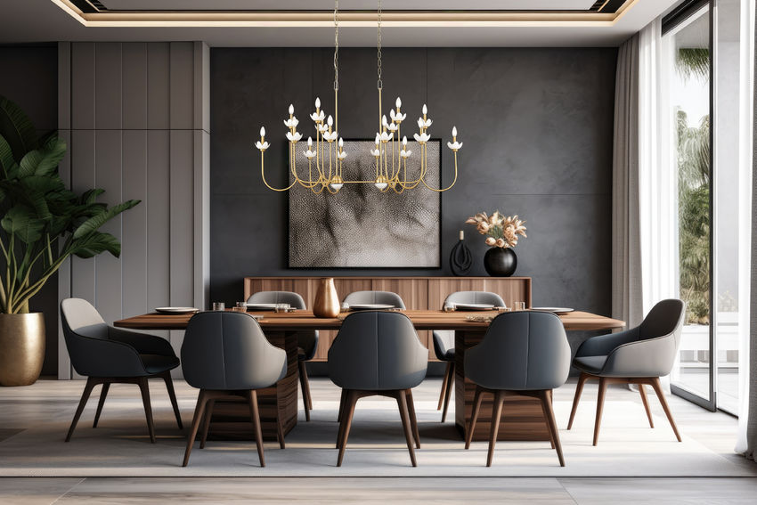 Z-Lite Allistair 16-Light Candelabra Bulb Base Modern Gold Steel Frame Clear Ribbed Glass Shade Linear Chandelier