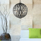 Z-Lite Almet 24" 6-Light Bronze Steel Pendant Light