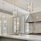 Z-Lite Almet 6" 1-Light Brushed Nickel Steel Mini Pendant Light