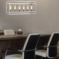 Z-Lite Altadore 10" 6-Light Chrome Pendant Light With Matte Opal Glass Shade
