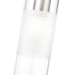 Z-Lite Alton 5" 1-Light Brushed Nickel Steel and Clear Frosted Glass Shade Pendant Light