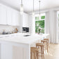 Z-Lite Alton 5" 1-Light Brushed Nickel Steel and Clear Frosted Glass Shade Pendant Light