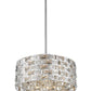 Z-Lite Aludra 18" 5-Light Chrome Pendant Light