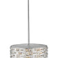Z-Lite Aludra 18" 5-Light Chrome Pendant Light