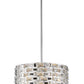 Z-Lite Aludra 18" 5-Light Chrome Pendant Light