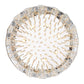 Z-Lite Aludra 24" 7-Light Chrome Pendant Light With Mirror Stainless Steel Shade