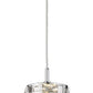 Z-Lite Aludra 7" 1-Light Chrome Steel Mini Pendant Light