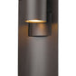 Z-Lite Amador 7" 1-Light LED Deep Bronze Aluminum Outdoor Wall Sconce