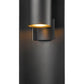 Z-Lite Amador 9" 1-Light LED Black Aluminum Outdoor Wall Sconce