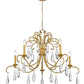 Z-Lite Amara 38" 5-Light Gilded Gold Steel Chandelier