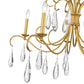 Z-Lite Amara 38" 5-Light Gilded Gold Steel Chandelier