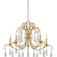 Z-Lite Amara 38" 5-Light Gilded Gold Steel Chandelier