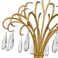 Z-Lite Amara 59" 6-Light Gilded Gold Steel Chandelier